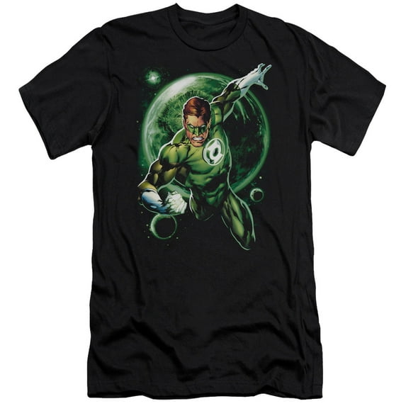 Green Lantern - Galaxy Glow - Premium Slim Fit Short Sleeve Shirt - XX-Large