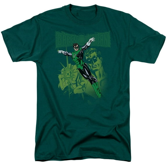 Green Lantern Men's Gl#166 Cover T-shirt Small Green