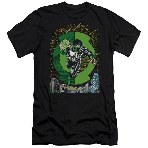 Green Lantern Gl #51 Cover S/S Adult 30/1 T-Shirt Black