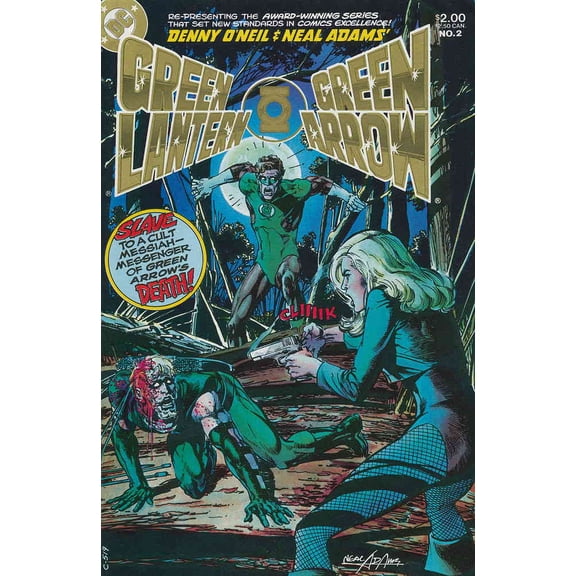 Green Lantern/Green Arrow #2 VF ; DC Comic Book