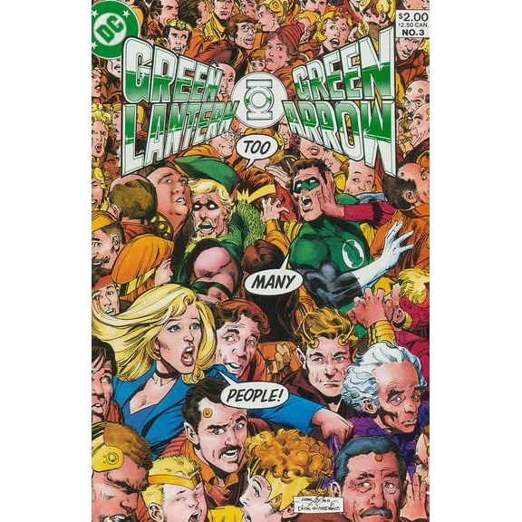 Green Lantern/Green Arrow #3 VF ; DC Comic Book