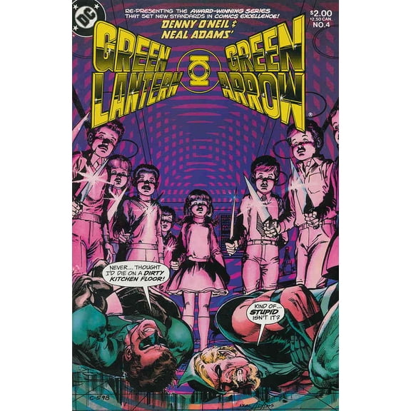 Green Lantern/Green Arrow #4 VF ; DC Comic Book