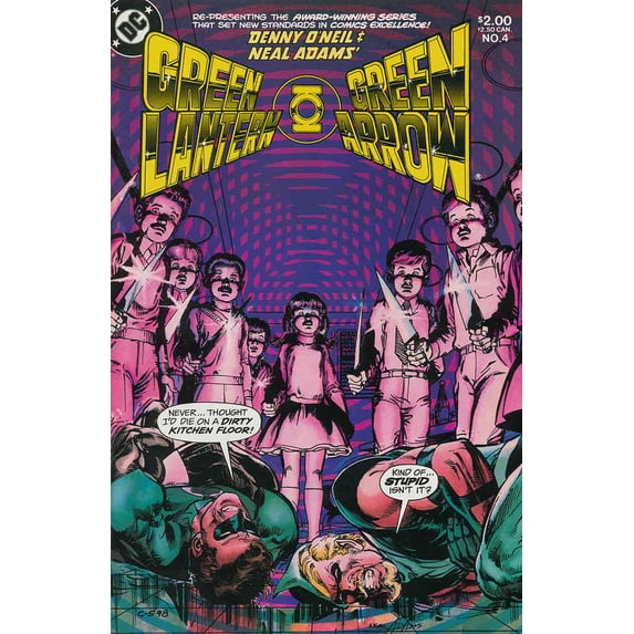 Green Lantern/Green Arrow #4 VF ; DC Comic Book