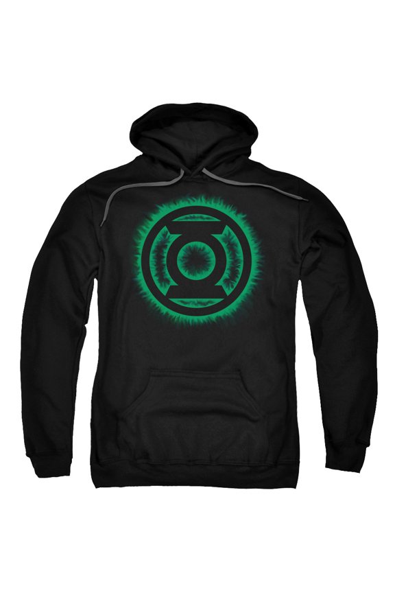 Green Lantern - Green Flame Logo - Pull-Over Hoodie - XXXX-Large
