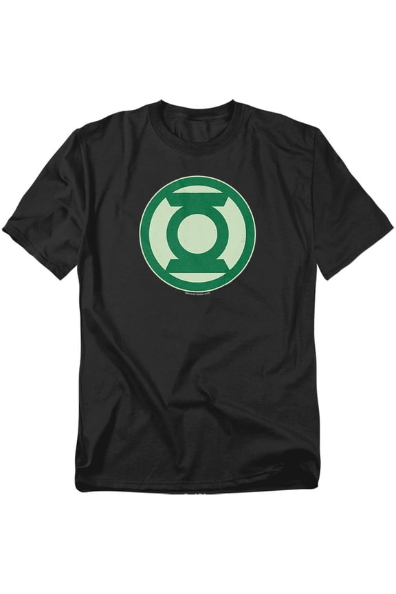 Green Symbol Mens Short Sleeve Shirt (Black, )