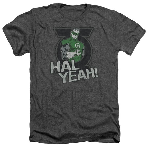Green Lantern - Hal Yeah - Heather Short Sleeve Shirt - Large