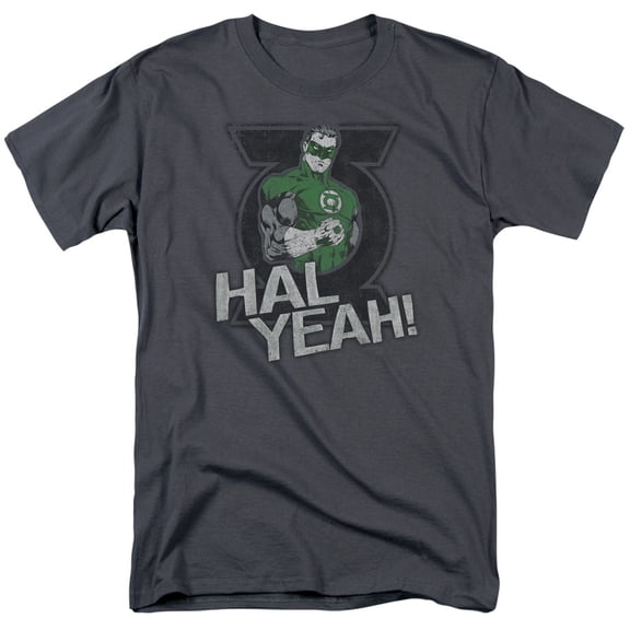 Green Lantern Hal Yeah Mens Short Sleeve Shirt