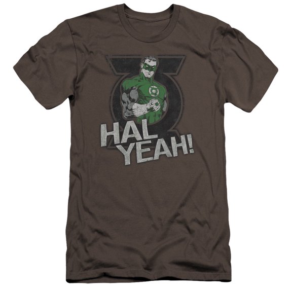 Green Lantern - Hal Yeah - Premium Slim Fit Short Sleeve Shirt - Medium