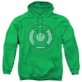 thumbnail image 1 of Green Lantern Hand Me Down Adult Pullover Hoodie Sweatshirt Kelly Green, 1 of 1