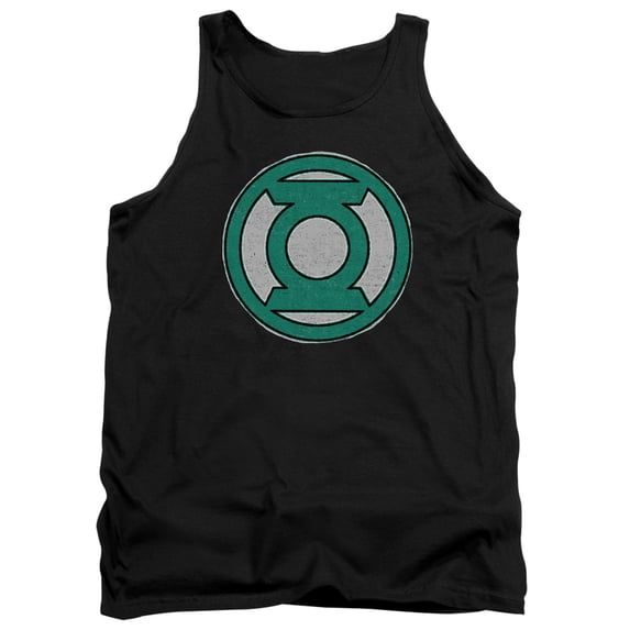 Green Lantern Hand Me Down Adult Tank Top Black