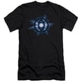 thumbnail image 1 of Green Lantern - Indigo Glow - Premium Slim Fit Short Sleeve Shirt - Small, 1 of 2