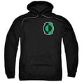 thumbnail image 1 of Green Lantern Men's  Kyle Logo Hooded Sweatshirt Black, 1 of 2