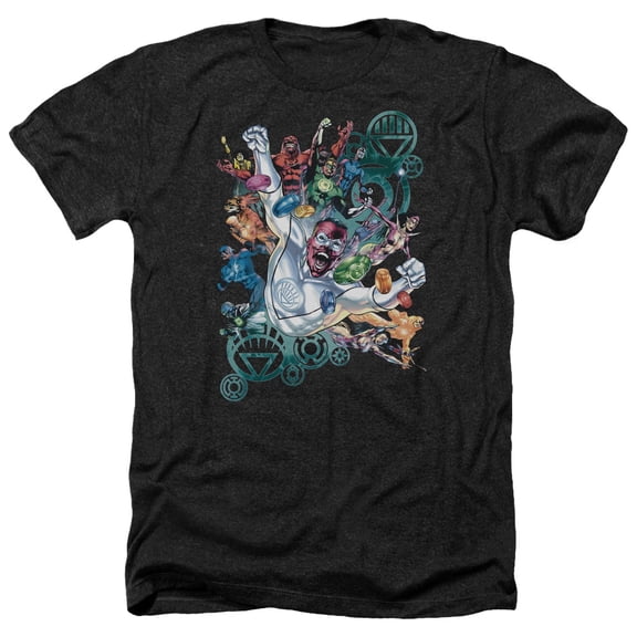 Green Lantern - Lanterns Unite - Heather Short Sleeve Shirt - Large