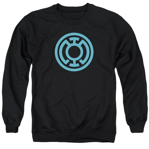 Green Lantern - Lt Blue Emblem - Crewneck Sweatshirt - Medium
