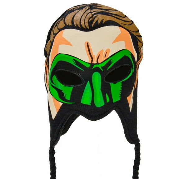 Green Lantern - Mask Peruvian Knit Hat