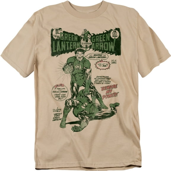 Green Lantern T-Shirt Beware My Power Unisex Graphic Tee For Men & Women