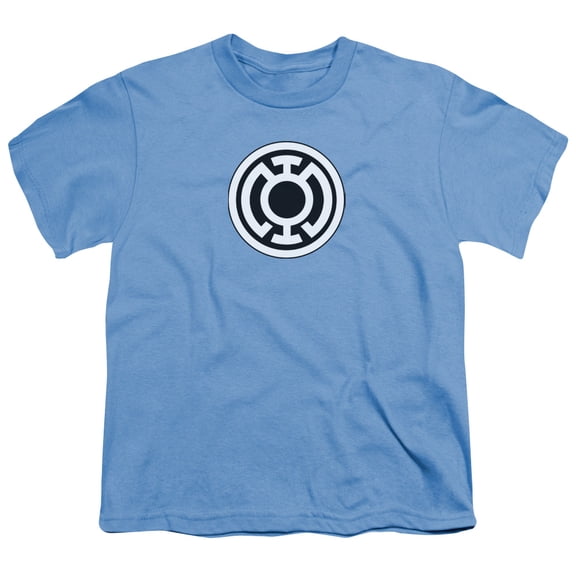 Green Lantern Men's  Blue Lantern Logo Youth T-shirt Blue
