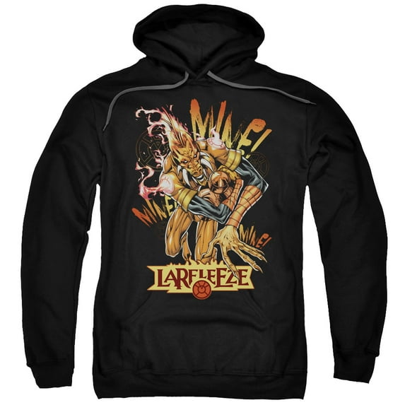 Green Lantern Men's Larfleeze Hooded Sweatshirt Black