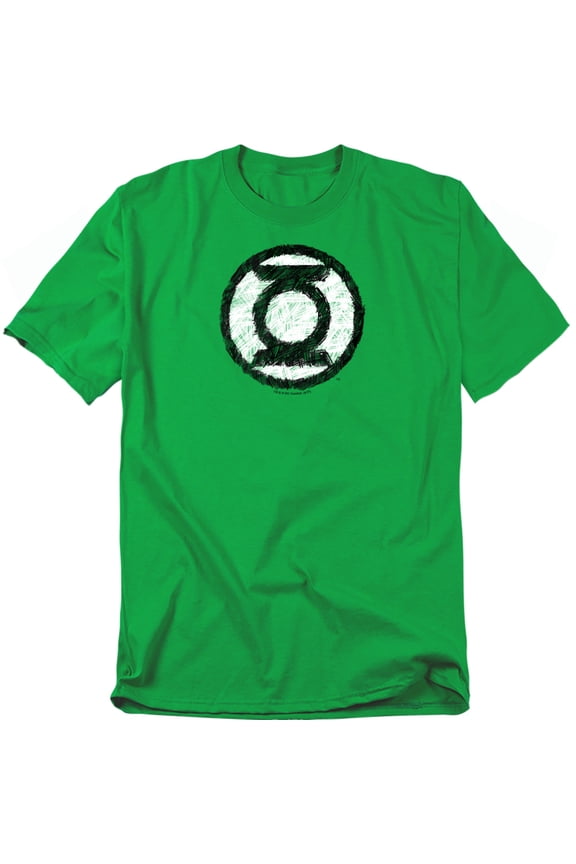 Men's Scribble Lantern Logo T-shirt Green