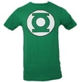 thumbnail image 1 of Green Lantern  Mens T-Shirt -  Society Symbol Classic Green in White Logo, 1 of 1