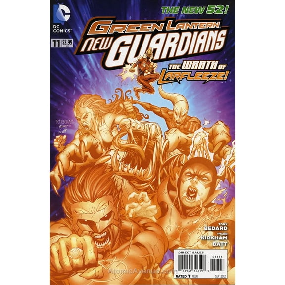 Green Lantern: New Guardians #11 VF ; DC Comic Book