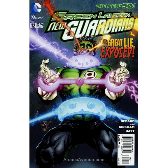 Green Lantern: New Guardians #12 VF ; DC Comic Book