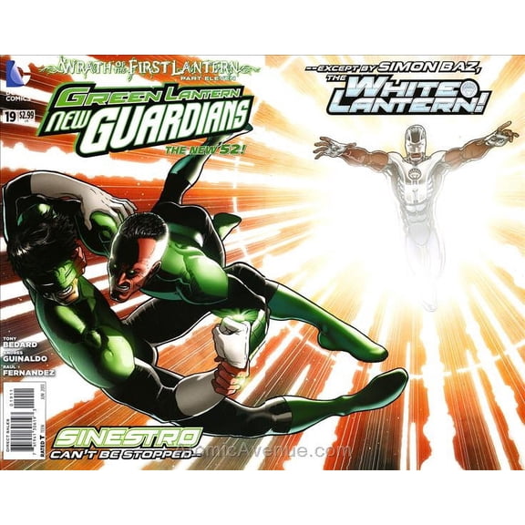 Green Lantern: New Guardians #19 VF ; DC Comic Book