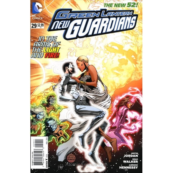 Green Lantern: New Guardians #29 VF ; DC Comic Book