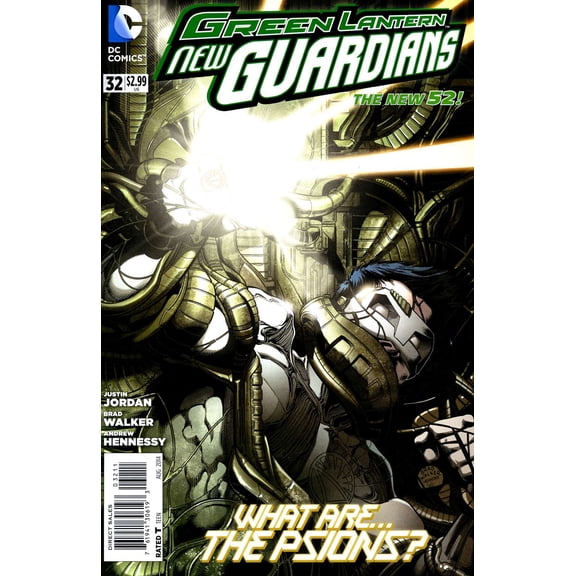 Green Lantern: New Guardians #32 VF ; DC Comic Book