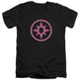 thumbnail image 1 of Green Lantern - Pink Emblem - Slim Fit V Neck Shirt - Small, 1 of 2