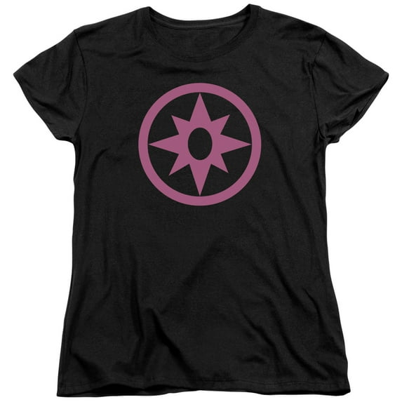 Green Lantern - Pink Emblem - Women's Short Sleeve Shirt - Large