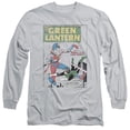 thumbnail image 1 of Green Lantern Puppet Menace Long Sleeve Adult 18/1 T-Shirt Silver, 1 of 1