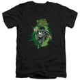 thumbnail image 1 of Green Lantern Rayner Cover S/S Adult V-Neck T-Shirt Black, 1 of 1