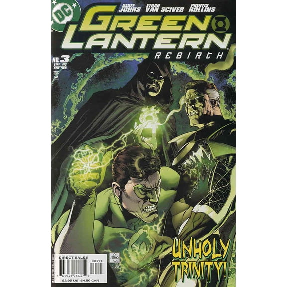 Green Lantern: Rebirth #3 VF ; DC Comic Book