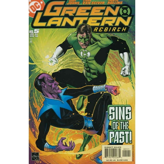Green Lantern: Rebirth #5 VF ; DC Comic Book