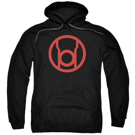 Green Lantern - Red Emblem - Pull-Over Hoodie - Small