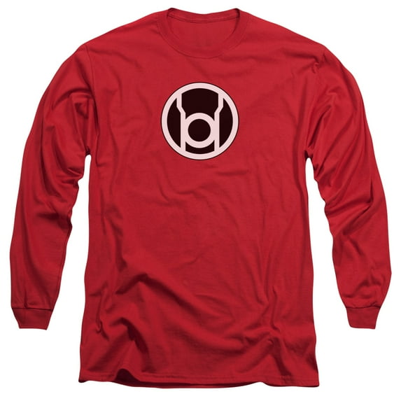 Green Lantern - Red Lantern Logo - Long Sleeve Shirt - X-Large