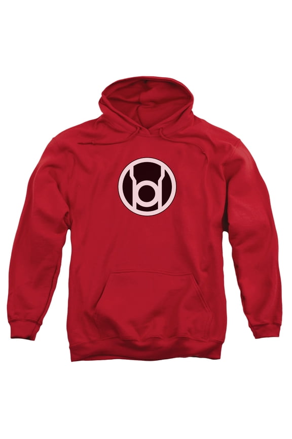 Green Lantern Red Lantern Logo Mens Pullover Hoodie