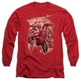 thumbnail image 1 of Green Lantern/Red Lanterns #1 Long Sleeve Adult 18/1 T-Shirt Red, 1 of 1