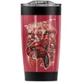 thumbnail image 1 of Green Lantern Red Lanterns #1 Stainless Steel Tumbler 20 oz Coffee Travel Mug/Cup, Vacuum Insulated & Double Wall with Leakproof Sliding Lid | Great for Hot Drinks and Cold Beverages, 1 of 7