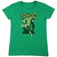 thumbnail image 1 of Green Lantern Retro Oath S/S Women's T-Shirt Kelly Green, 1 of 1