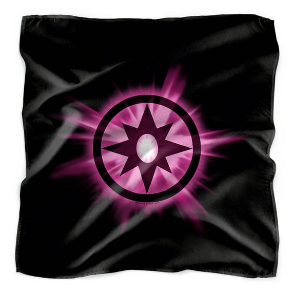 Green Lantern Sapphire Glow Bandana (21 in x 21 in)