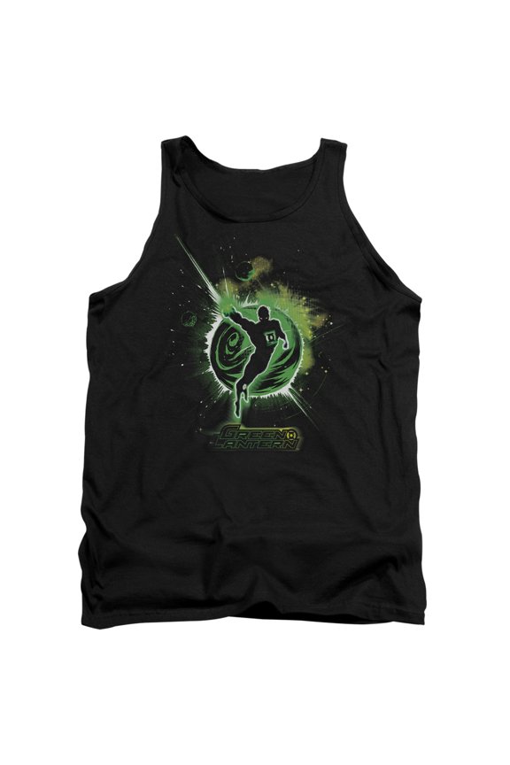 Green Lantern Shadow Lantern Adult Tank Top Black