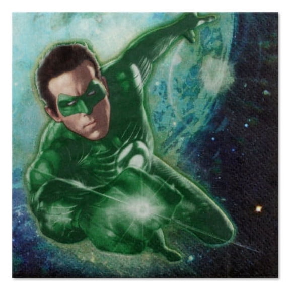 Green Lantern Small Napkins (16ct)