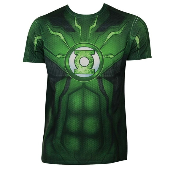 Green Lantern Sublimated Costume Tee Shirt