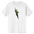 thumbnail image 1 of Green Lantern Superhero Power Pose Men's White Graphic Tee - 6XL, 1 of 2