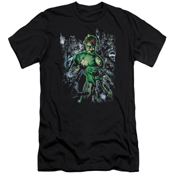 Green Lantern - Surrounded By Death - Premium Slim Fit Short Sleeve Shirt - XX-Large