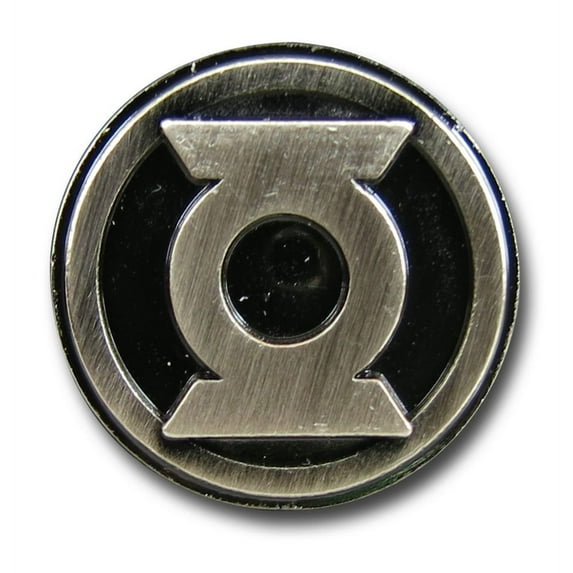 Green Lantern Logo .75" Pewter Lapel Pin