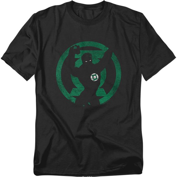 Green Lantern Symbol and Profile T-Shirt-Men's XLarge