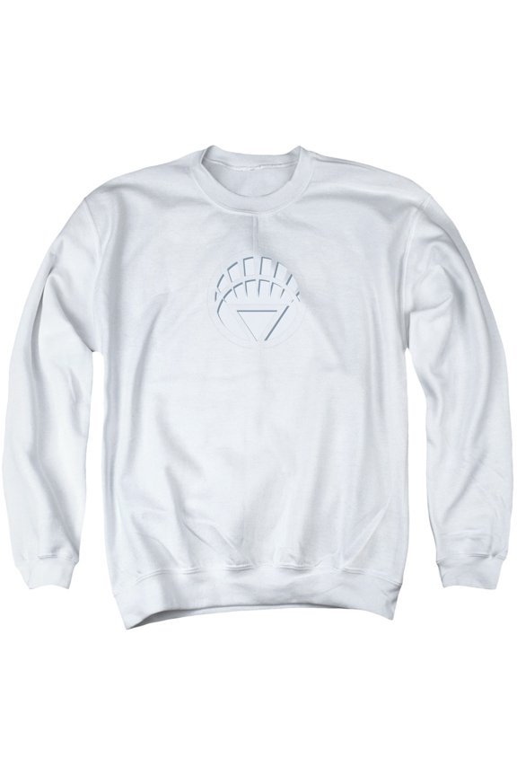 Green Lantern - White Lantern Logo - Crewneck Sweatshirt - Large